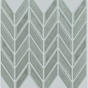 Light Grey Chevron - ceramic tile